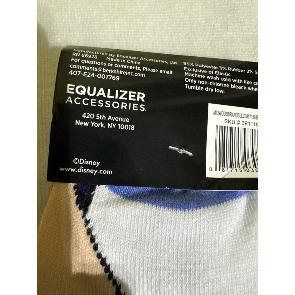 Disney Villains Snow‎ White Maleficent Crew Socks Size 9-13